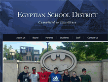 Tablet Screenshot of egyptianschool.com